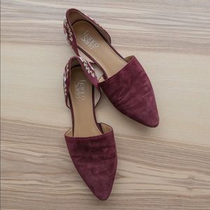 Franco Sarto Sanora Suede Flats